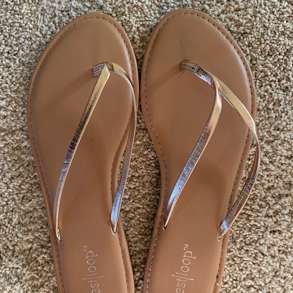 West loop sandals size 7/8